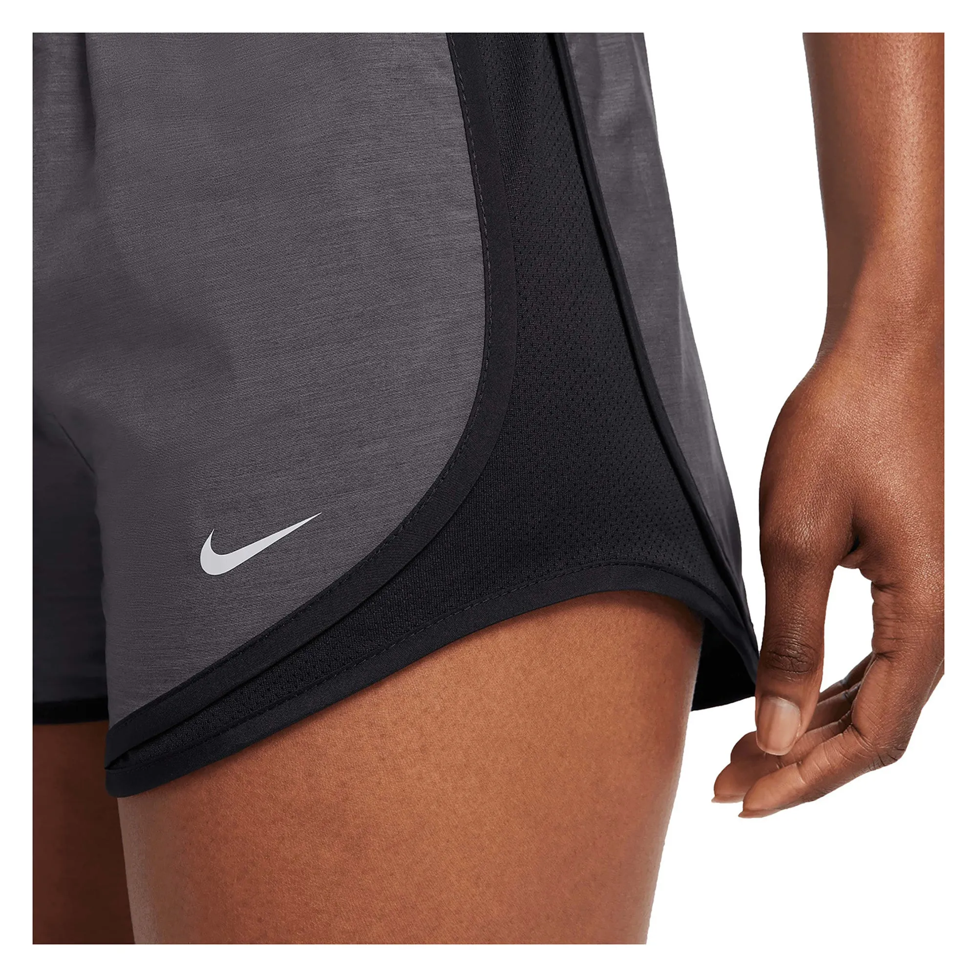 Damen Tempo Slip-Laufshorts mit Innenfutter