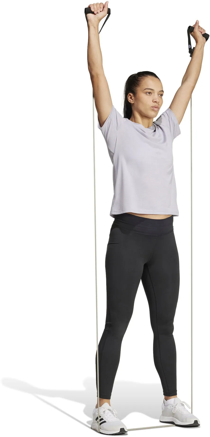 Damens Basic T-Shirt für unterwegs