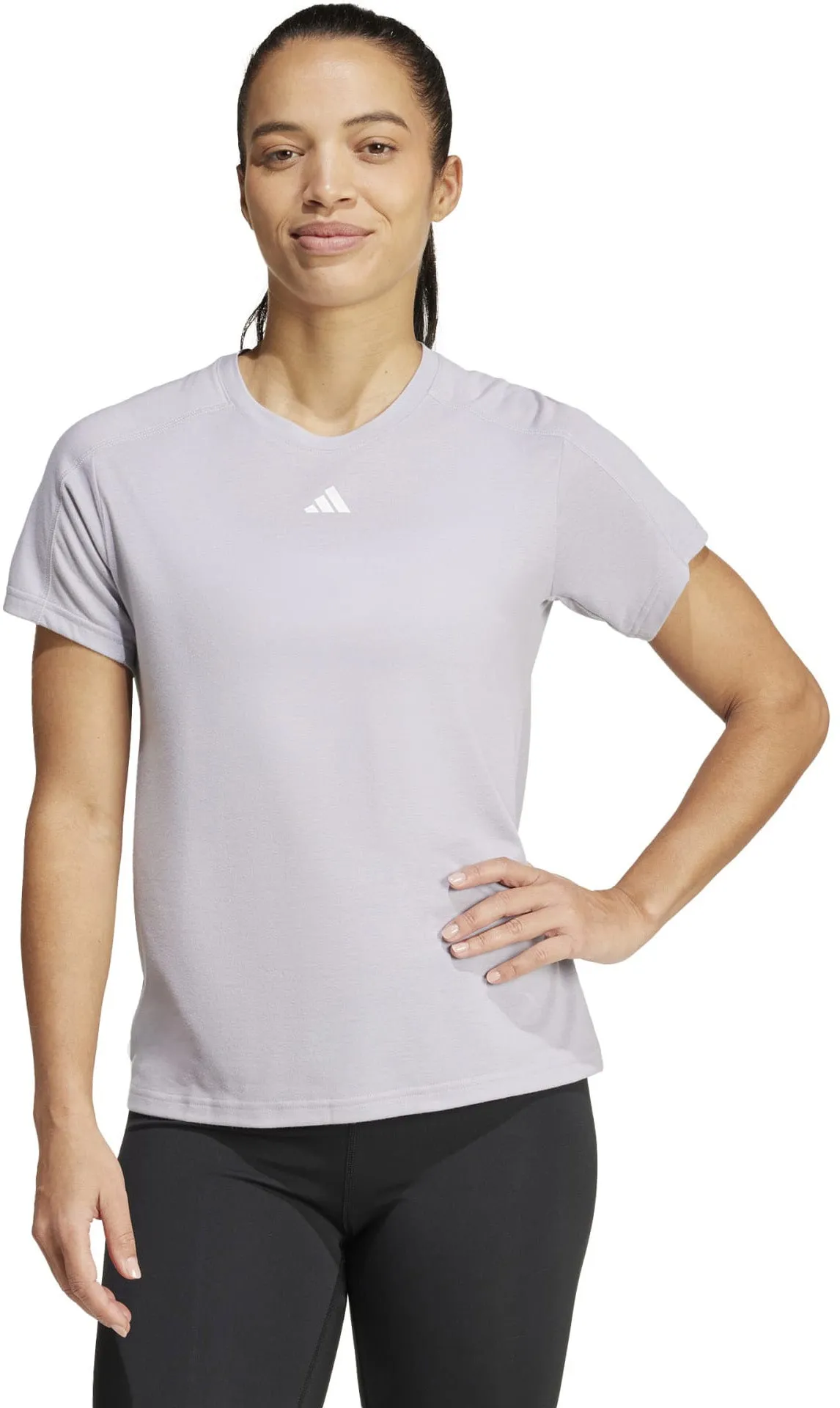 Damens Basic T-Shirt für unterwegs
