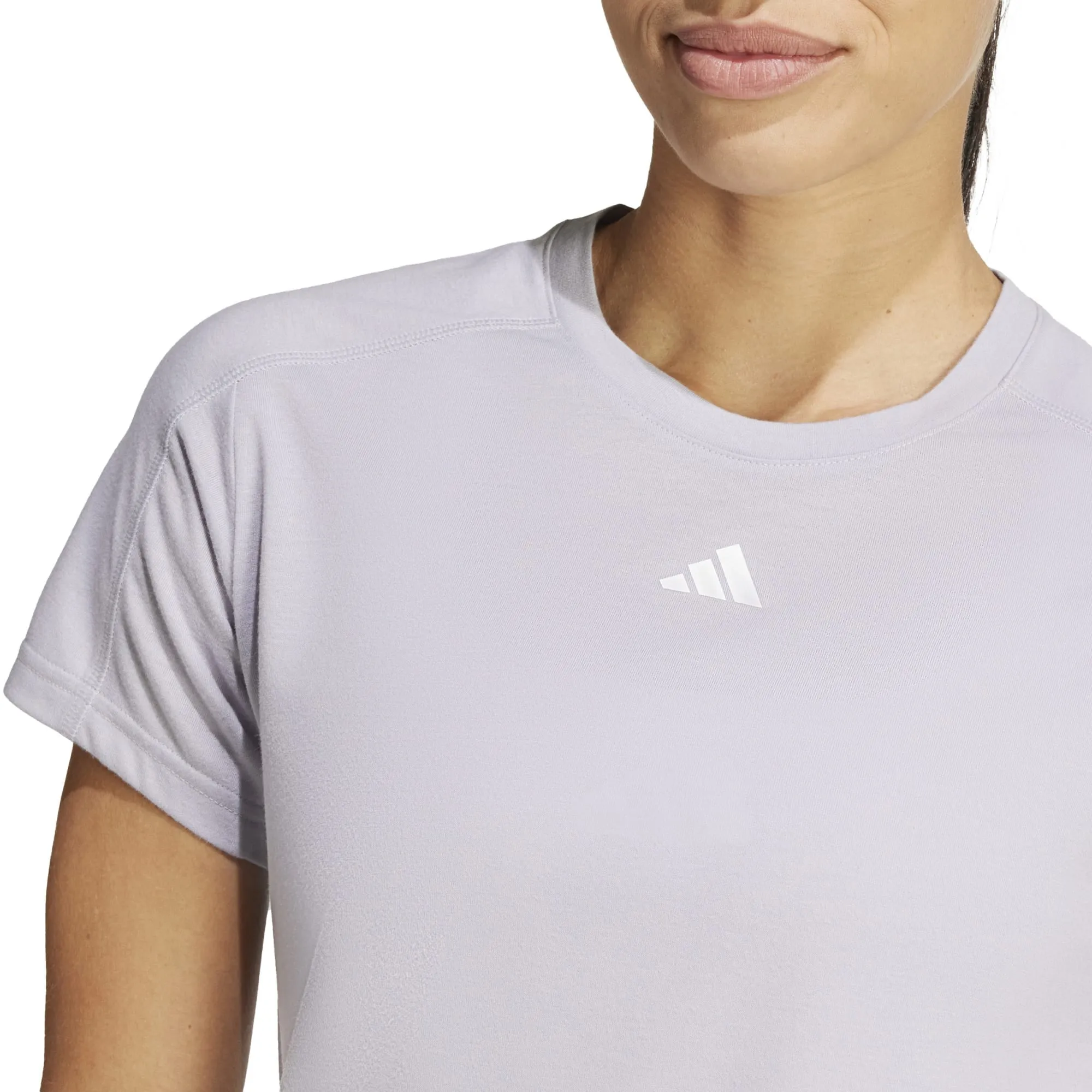 Damens Basic T-Shirt für unterwegs