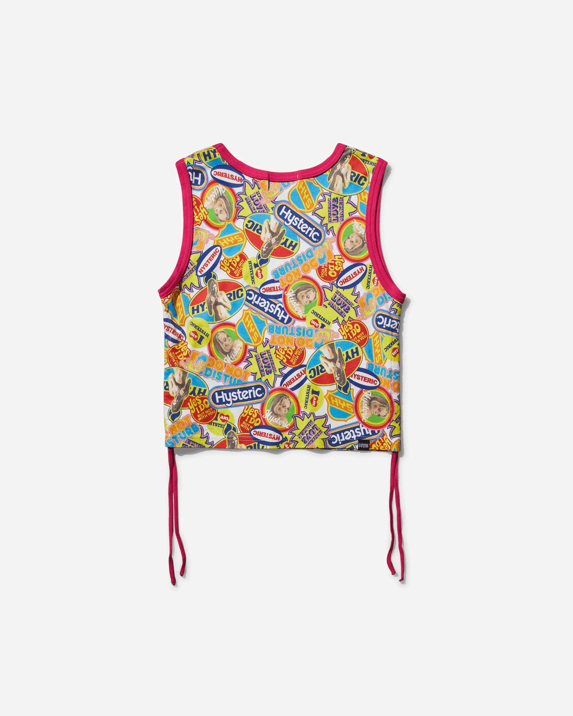 Damen Typisches Hysterisches Tanktop Mehrfarbig