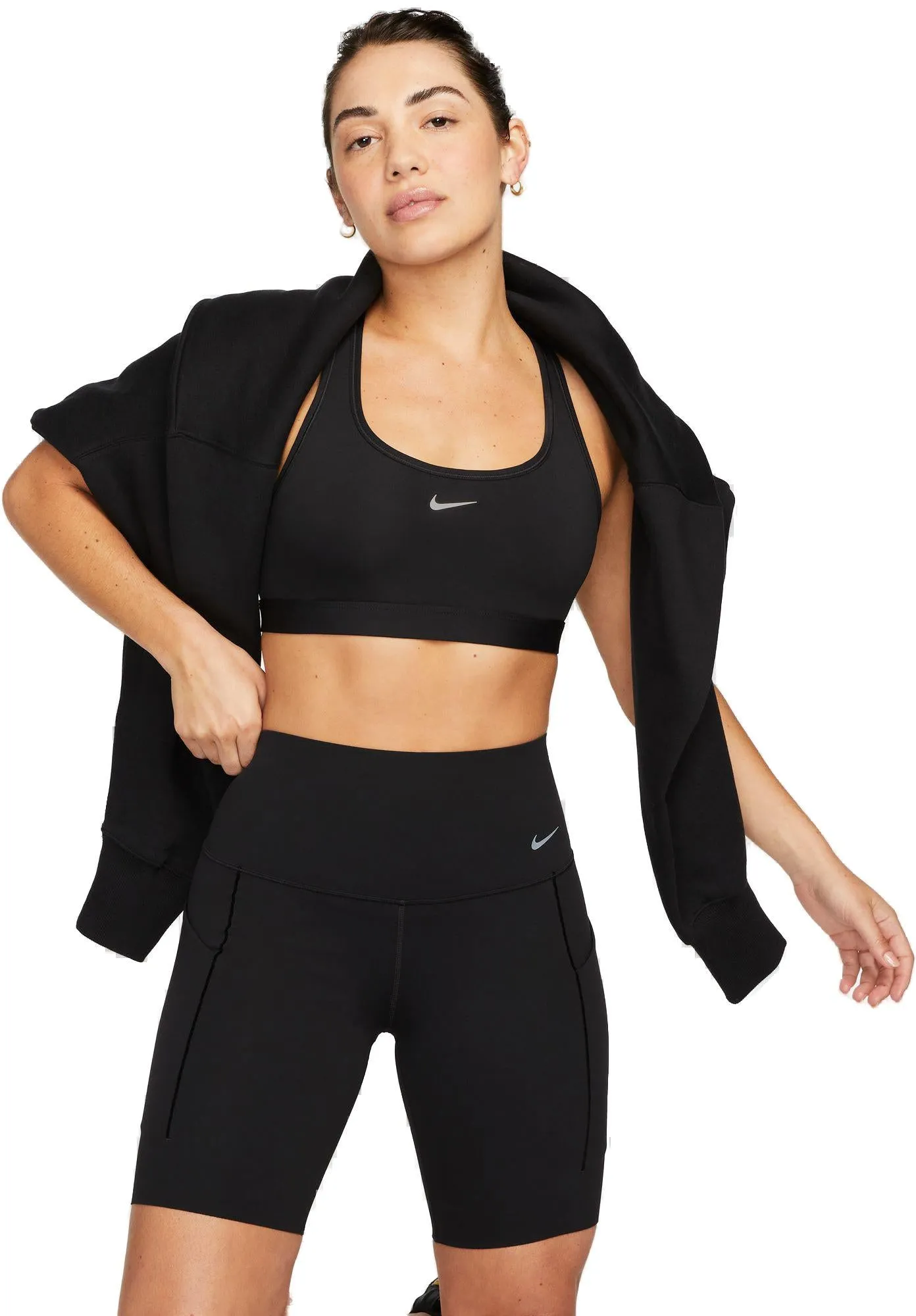 Damen Universa High-Waisted 8 Zoll Radlerhosen