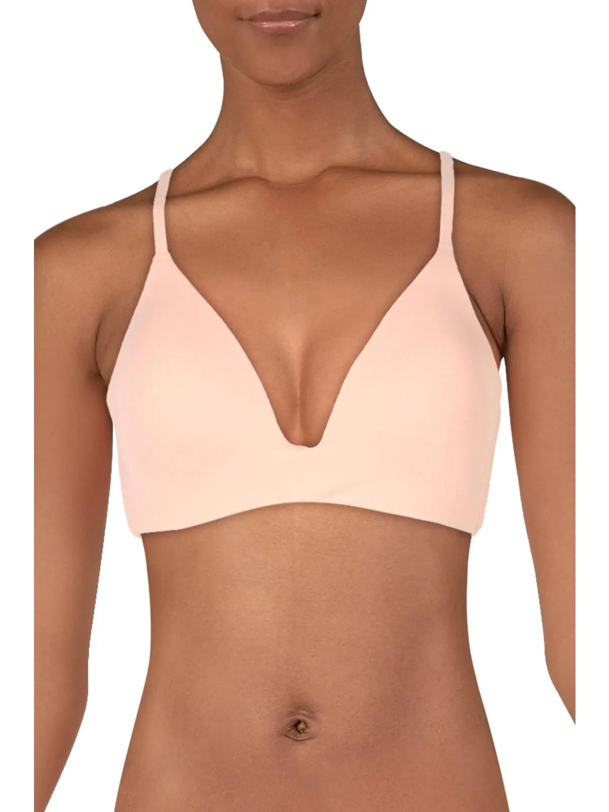 Damen-Bikini-Oberteil mit V-Ausschnitt für den Strand