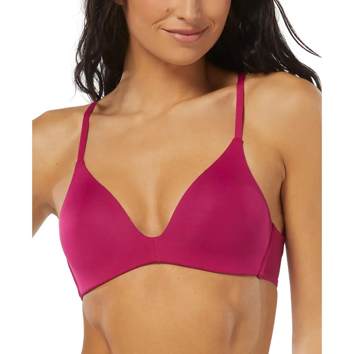 Damen-Bikini-Oberteil mit V-Ausschnitt für den Strand