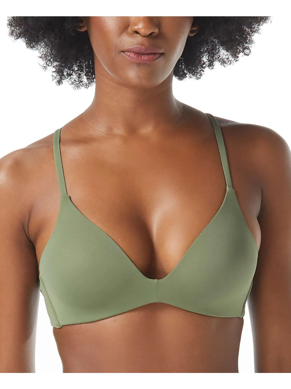 Damen-Bikini-Oberteil mit V-Ausschnitt für den Strand