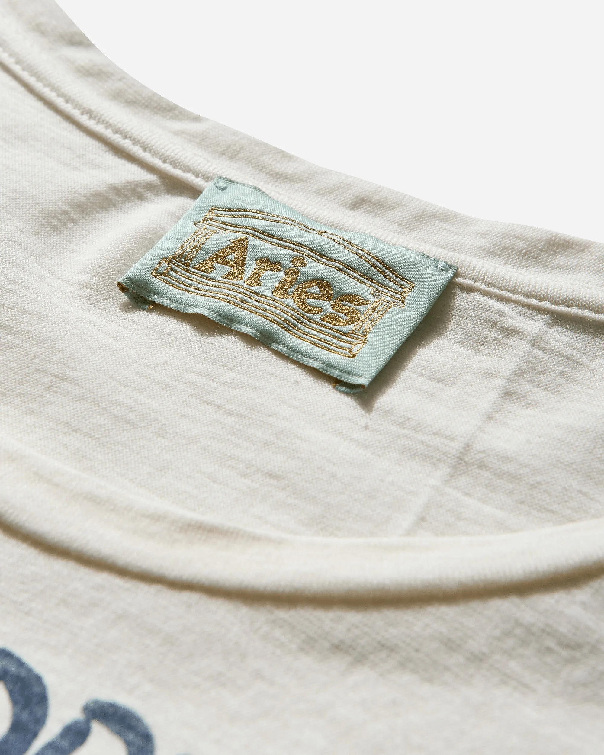 Damen Weedie Pie T-Shirt mit Cap-Ärmeln in Off-White