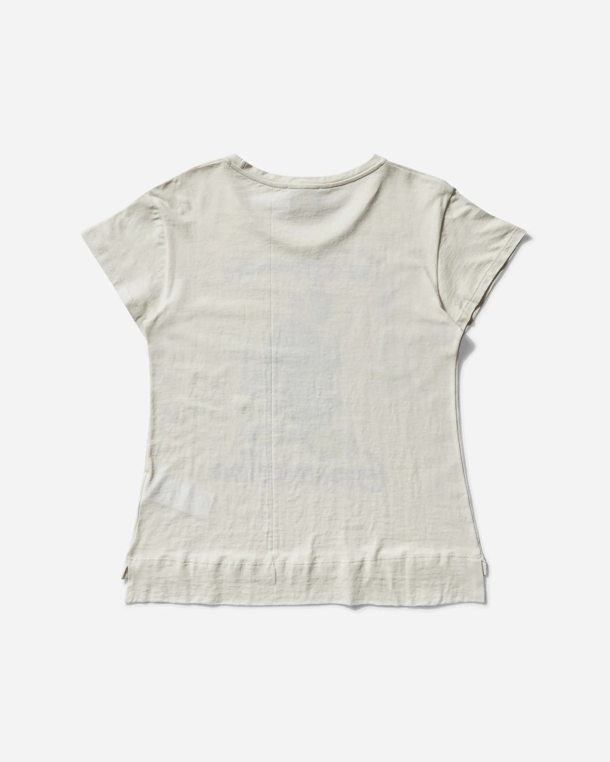 Damen Weedie Pie T-Shirt mit Cap-Ärmeln in Off-White