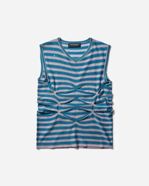 Frauen Zabriskie Ärmelloses Top Ozeanblau / Lila