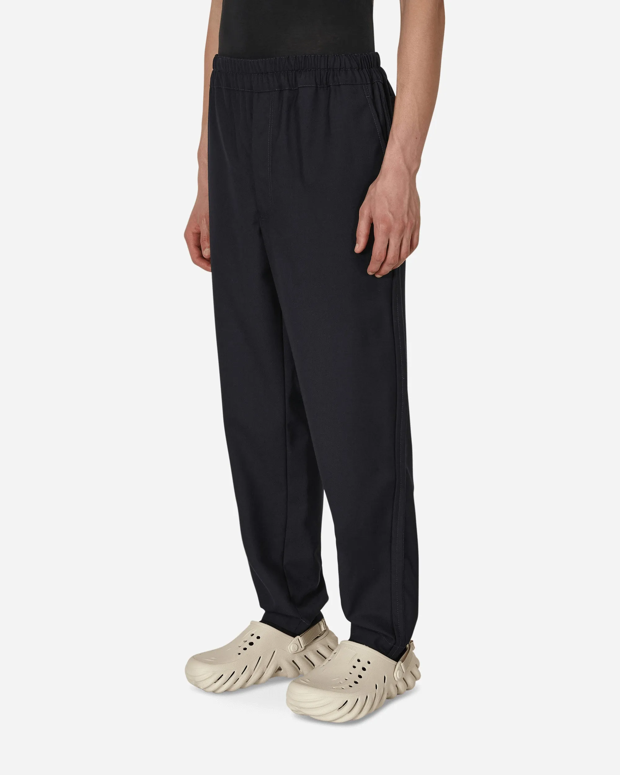 Woll-Gabardine-Hose Blau