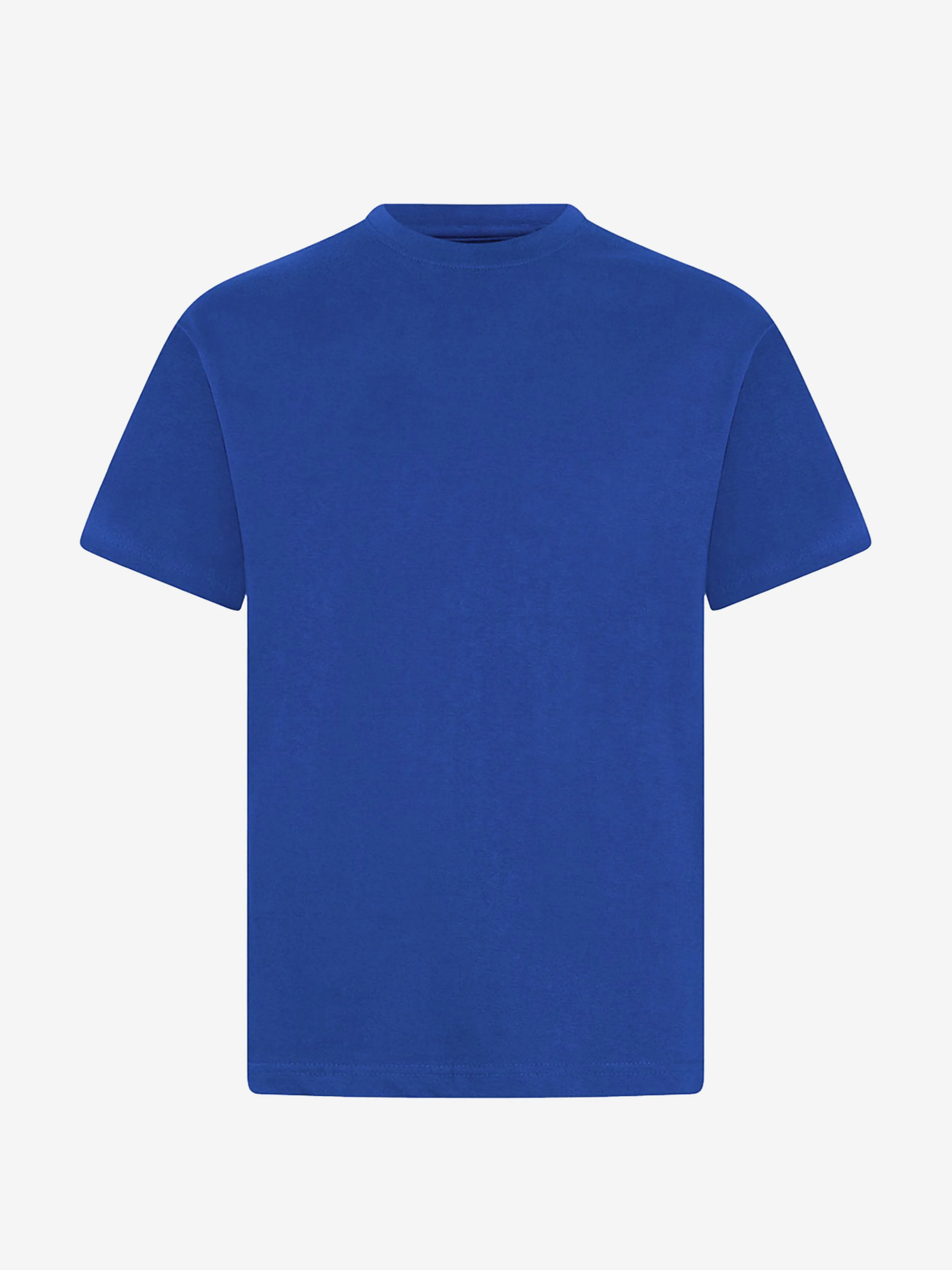 Zeco Kids Schul-T-Shirt mit Rundhalsausschnitt (Zwillingspack) in Blau