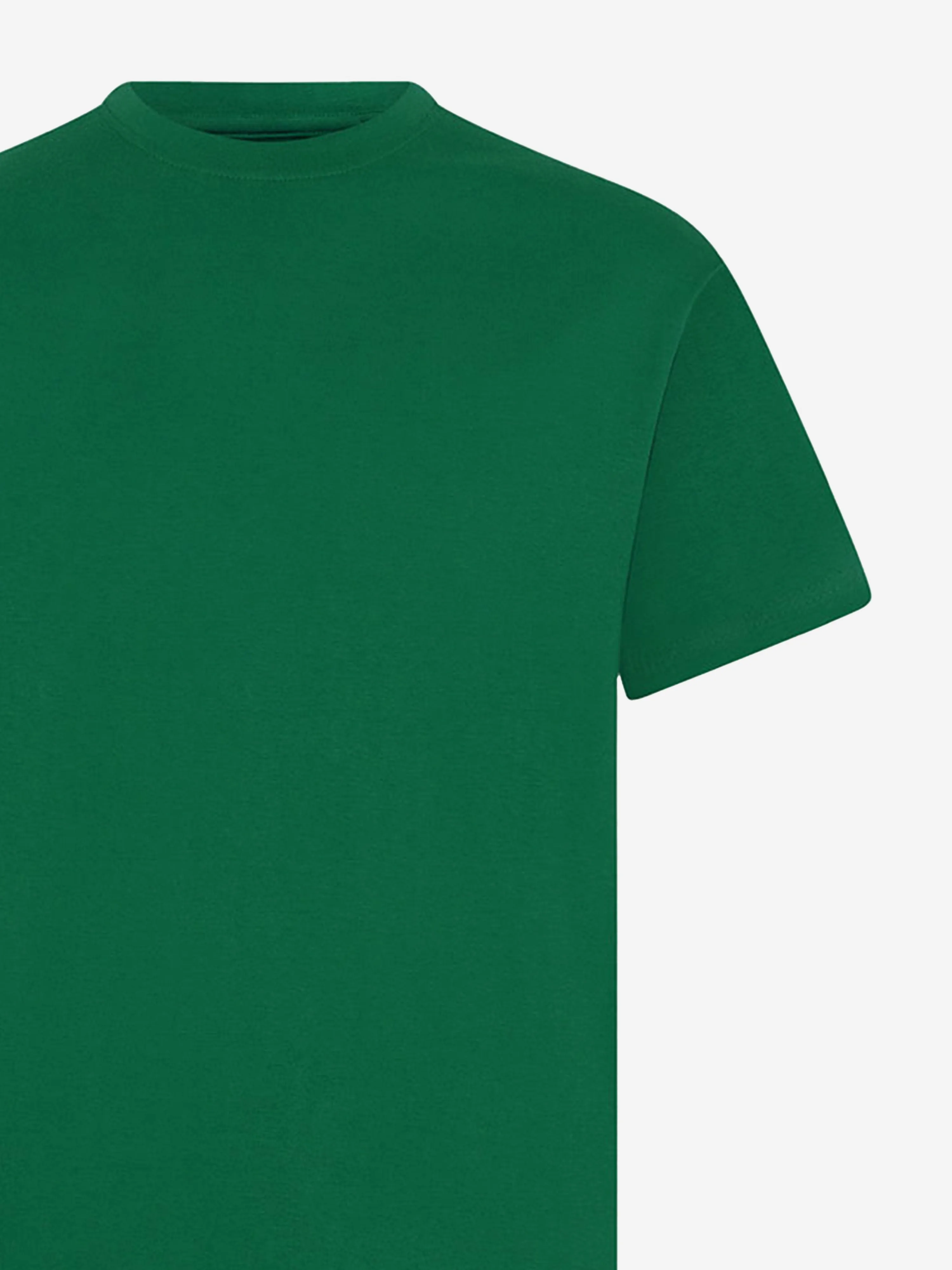 Zeco Kids Schul-Crewneck-T-Shirt (Zwillingspack) in Grün
