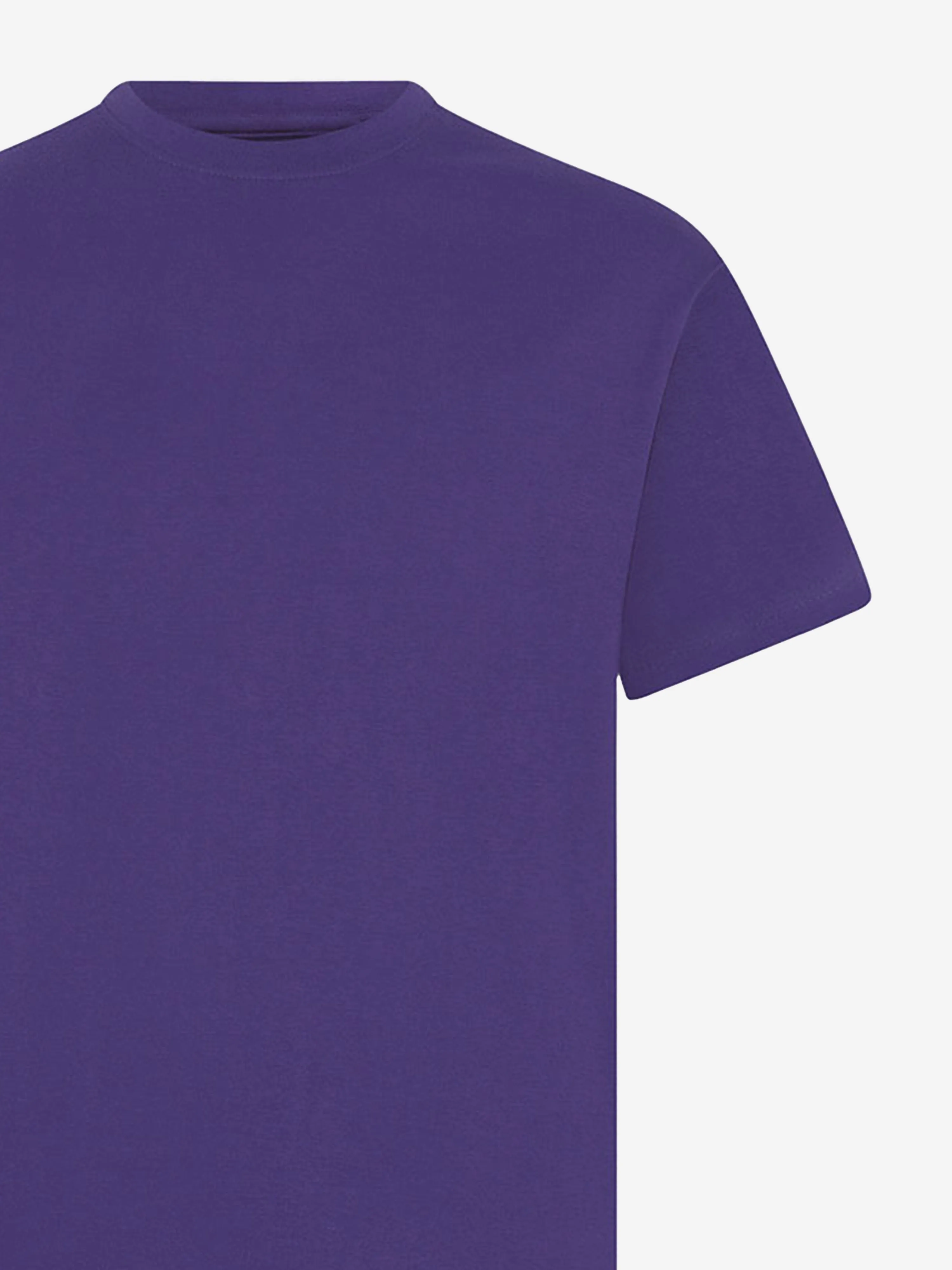 Zeco Kids Schul-Crewneck-T-Shirt (Zwillingspack) in Lila